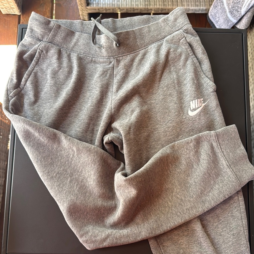 Nike Kids Charcoal Joggers